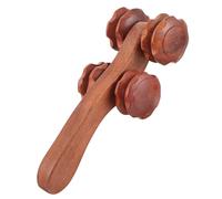 HEMOTON Rodillo de Masaje de Madera Ergonómico Masajeador Manual Multifuncional para Espalda Cuello Hombros y Pies Diseño Cómodo y Seguro para Uso Corporal Completo