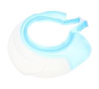 HEMOTON Soft Silicone Shower Cap, Adjustable Shower Cap Shield, Waterproof Bath Visor Blocks Water and Shampoo from Eyes and Ears for Children Bathtime