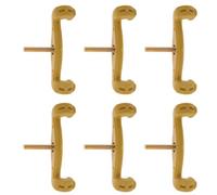 HEMOTON Soporte de Descanso para Violín 6 Piezas Pies de Repuesto Goma para Reposa Hombros Tamaños 1/2-3/4-4/4 Accesorios para Violín Protección y Comodidad en Práctica Musical