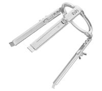 HEMOTON Soporte de Laboratorio Resistencia a Altas Temperaturas de Aleación de Aluminio Ajustable y Soporte Estable para Quemadores para Beakers en Laboratorio de Química