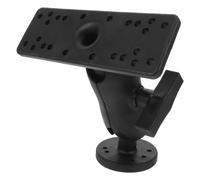 HEMOTON Soporte Giratorio para Buscador de Peces Soporte Ajustable para Kayak y Embarcaciones Fijación Segura y Visión Optimizada Compatible con Garmin Gpsmap