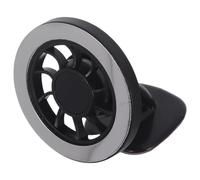 HEMOTON Soporte Magnético para Teléfono de Coche Negro, Giratorio 360° Abs | Adhesivo Flexible, Estabilidad Magnética, Diseño Delgado y Ahorra Espacio