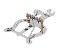 HEMOTON Soporte para Partituras Metálico Portátil para Trompeta y Corno Francés Clip Resistente con Abrazadera Firme para Instrumentos de Viento Accesorio para Músicos