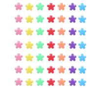 HEMOTON Tachuelas Metálicas 200 Piezas en Forma de Flor Sujetadores Decorativos Versátiles de Hierro para Manualidades de Papel para Proyectos DIY y Montaje de Fotos