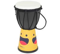 HEMOTON Tambor Djembe Para Adultos y Principiantes Hecho De Piel De Artificial Sonido Fuerte y Duradero