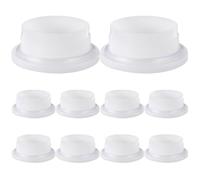 HEMOTON Tapón para Bidones Químicos de 200 L Rosca Externa, Juego de 10 Piezas de Plástico Resistente, Tapa Hermética para Almacenamiento Industrial y Manejo Seguro de Líquidos