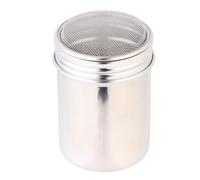 HEMOTON Tarro para Especias de Acero Inoxidable 304 Malla Fina, Dosificador Portátil y Práctico para Sal y Polvo de Chocolate en Cocina