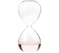Hemoton Temporizador de huevos de 5 minutos con movimiento líquido, burbuja, acción líquida, temporizador para inquietud sensorial, juguete para decoración de mesa para el hogar, reloj de arena rosa