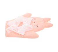 HEMOTON toalla de baño esponja de baño toallita bath cosas de jabón de bebé pequeño seco no guantes de de dibujos animados lavar guantes para ducha poliéster rosa