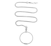 HEMOTON Tobillera De Acero Inoxidable Tobillera para Pájaros y Cadena Gruesa Resistente Al Desprendimiento para Cacatúas y Aves