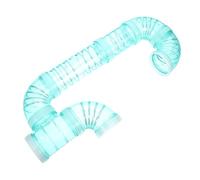 HEMOTON Túneles y Tubos De Conexión para Laberinto De Hámster, Plástico Seguro, Color Azul Claro, Adecuado para Ampliar Jaulas y Entretenimiento De Hámsteres Domésticos