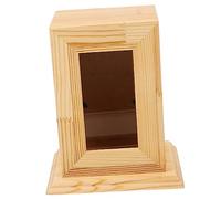 HEMOTON Urna Conmemorativa para Mascotas Pata Perro cremación Cajas urnas Memoriales para Mascotas urnas para Cenizas de Mascotas ataúd cinerario para Mascotas urna de Gato de Madera