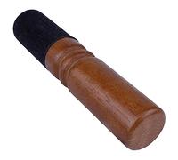 HEMOTON Varilla De Golpeo Para Cuencos Cantores De Madera y Cuero, Accesorio Para Cuenco Budista En Prácticas De Vipassana y Meditación