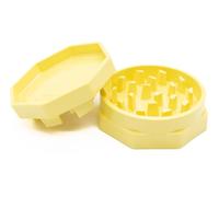 HEMP SAW® - Grinder, Hierbas Molinillo, Apto para lavavajillas, Nueva geometría de corte (amarillo)