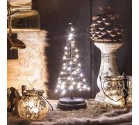 Hemsson Árbol de Papá Noel, alambre de cobre, altura 26 cm