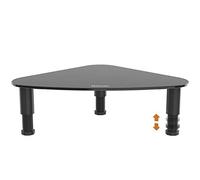 Hemudu Elevador Monitor Escritorio, Soporte Monitor Mesa con Altura Ajustable, Soporte Triangular para Pantalla Plana LCD LED, Portátil/Televisores, Base Monitor Ahorra Espacio, Capacidad hasta 40kg