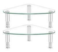 Hemudu Soporte de esquina universal para monitor de computadora y portátil HD01T-203 (2 unidades)