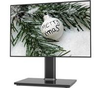 Hemudu Soporte TV Pie Universal, Soporte TV Mesa para Televisores LCD LED de 27 a 60 Pulgadas, Base Mesa TV de Altura Ajustable de 9 Niveles, MAX Vesa 400x400mm, MAX 40kg