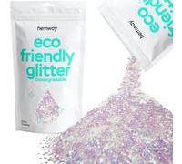 Hemway biodegradable Eco Body Glitter - cosmético seguro - 100g grande 1/24 - madre de la perla