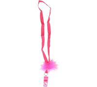Hen night - pink whistle - L plate design - 1pk. (accesorio de disfraz)