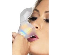 Hen Night Shot Glass Ring, Assorted Colours, Flashing