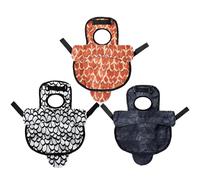 Hen Saddle, Chicken Saddle, Protective Poultry Clothing, Breathable Waterproof Oxford Cloth, Non-Slip Design, Outdoor Farm Use, Chicken 13.78x10.63 Inches