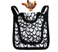 Hen Saddle, Elastic Adjustable Strap Apron, 7.48x7.48 Inch Breathable Full Coverage Garment, Feather Protection Gear for Poultry, Backyard Farming, Injury Prevention, Molt Recovery