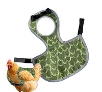 Hen Saddle for Chickens Adjustable Washable Poultry Apron | Chicken Back Protector Vest for Hens, Turkeys, Broody Molting Protection | Farm & Outdoor Poultry Care