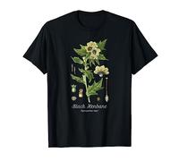 Henbane negro, jardín botánico de brujas, magia arcana Camiseta