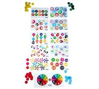 HenBea Bingo Multiplicacion, Juego de Mesa Aprender Memorizar Tablas de Multiplicar Jugando, Repaso Primaria Matemáticas, Regalo niños (1096)