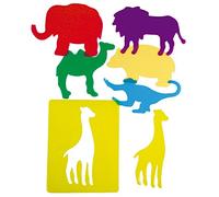 HenBea - Plantillas animales de zoo traslúcidas (913)