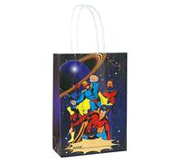 HENBRANDT Bolsa de fiesta con asas, paquete de 6 (Superhero)
