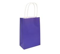 HENBRANDT Bolsa de fiesta con asas, paquete de 6 unidades (azul real)