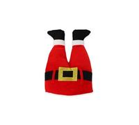 HENBRANDT Paquete individual de sombrero de Papá Noel para adultos, divertido accesorio de disfraz para hombres y mujeres