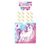 Henbrandt Pin The Horn On The Unicorn Party Game Girls Kids Hadas Accesorios Cumpleaños