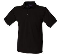 Henbury 65/35 clásico pique polo h400 - unisex casual camiseta plana
