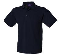 Henbury 65/35 clásico pique polo h400 - unisex casual camiseta plana