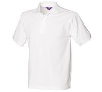 Henbury 65/35 clásico pique polo h400 - unisex casual camiseta plana