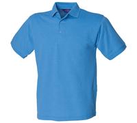 Henbury 65/35 clásico pique polo h400 - unisex casual camiseta plana