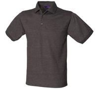 Henbury 65/35 clásico pique polo h400 - unisex casual camiseta plana
