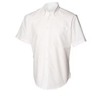 Henbury - Camisa Clásico manga corta Modelo Oxford Work hombre caballero