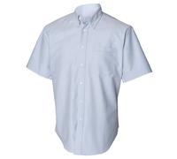 Henbury Camisa Clásico manga corta Modelo Oxford Work hombre caballero (RW639)