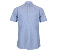 Henbury Camisa Oxford de manga corta estilo moderno para hombre (PC3831)