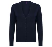 Henbury Chaqueta / cárdigan con botones y cuello en V para mujer (RW4756)