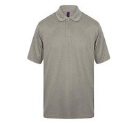 Henbury Coolplus® Wicking - Polo de piqué, gris, 46