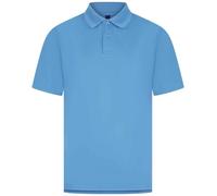 Henbury H475 Hombre Coolplus Transpirable Poliéster Polo de Manga Corta