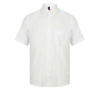 Henbury Manga Corta Anti-bacterial Fácil Cuidado Transpirable Poliéster Camisa