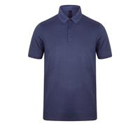 Henbury - Polo elástico de microfibra piqué para hombre