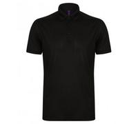 Henbury Polo elástico de microfibra piqué para hombre (PC2951)
