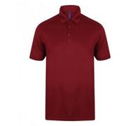 Henbury Polo elástico de microfibra piqué para hombre (PC2951) UTPC2951_24